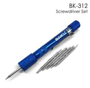 SET DESTORNILLADOR BK-312