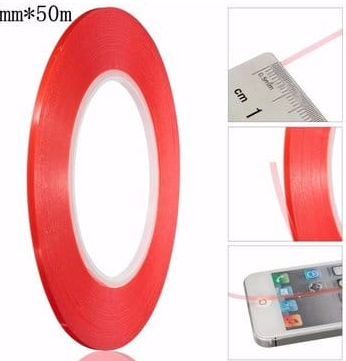 CINTA D.FAZ ROJA 3MM