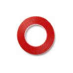 CINTA DOBLE FAZ ROJA 3mm X 15m