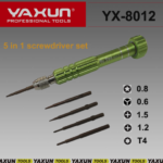 SET DE DESTORNILLADORES YX8012