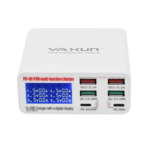 MULTICARGADOR ICHARGE 6 PUERTOS USB 3.0 USB C YAXUN YX-896P