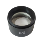 LENTE BARLOW 0.5X CON ROSCA DE 48MM PARA MICROSCOPIOS NEGRO - Imagen 3